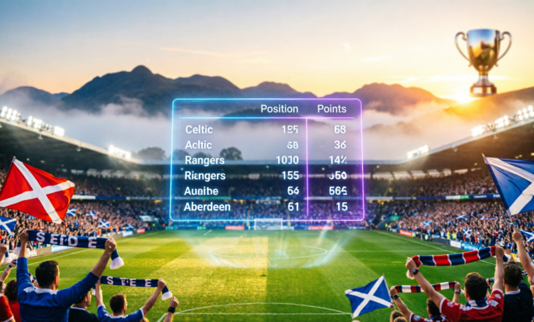 Scottish Premier League Standings