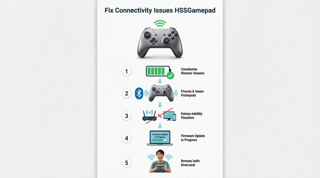 connectivity issues hssgamepad